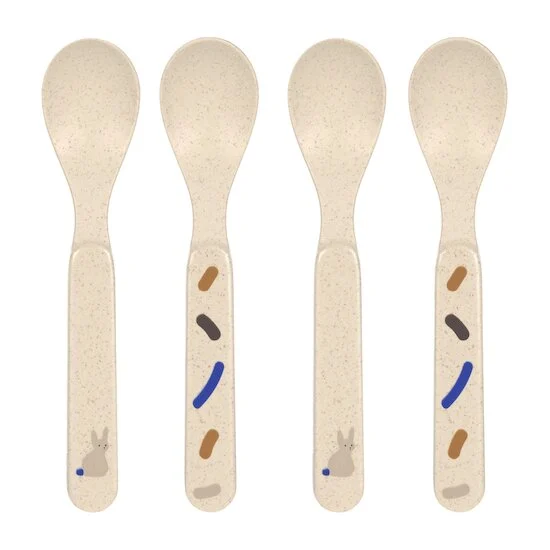 Little Mateys Lot de 4 Cuillères Bébé   Royal Bleu        de               Lässig