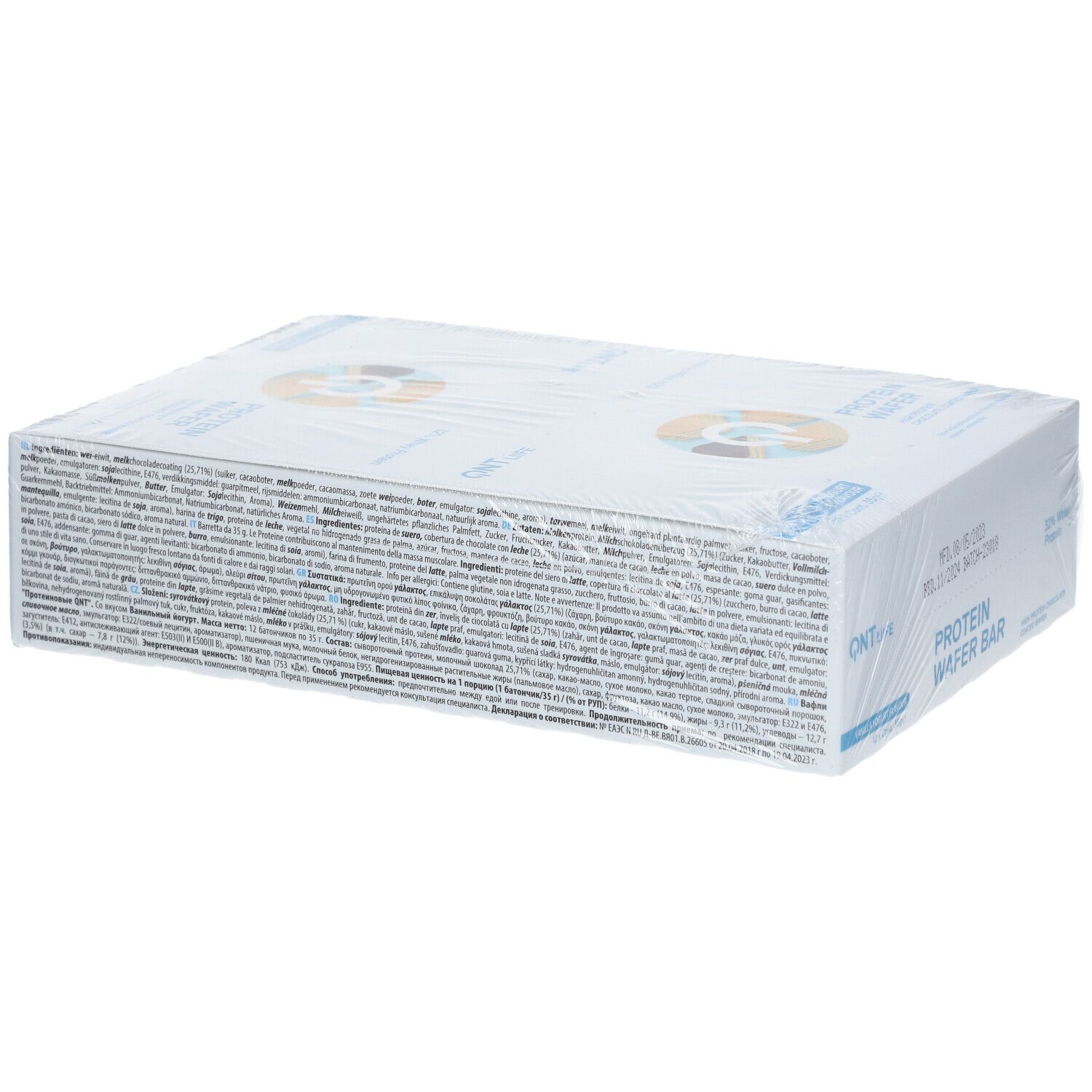QNT Whey Protein Waffel Vanille-Joghurt