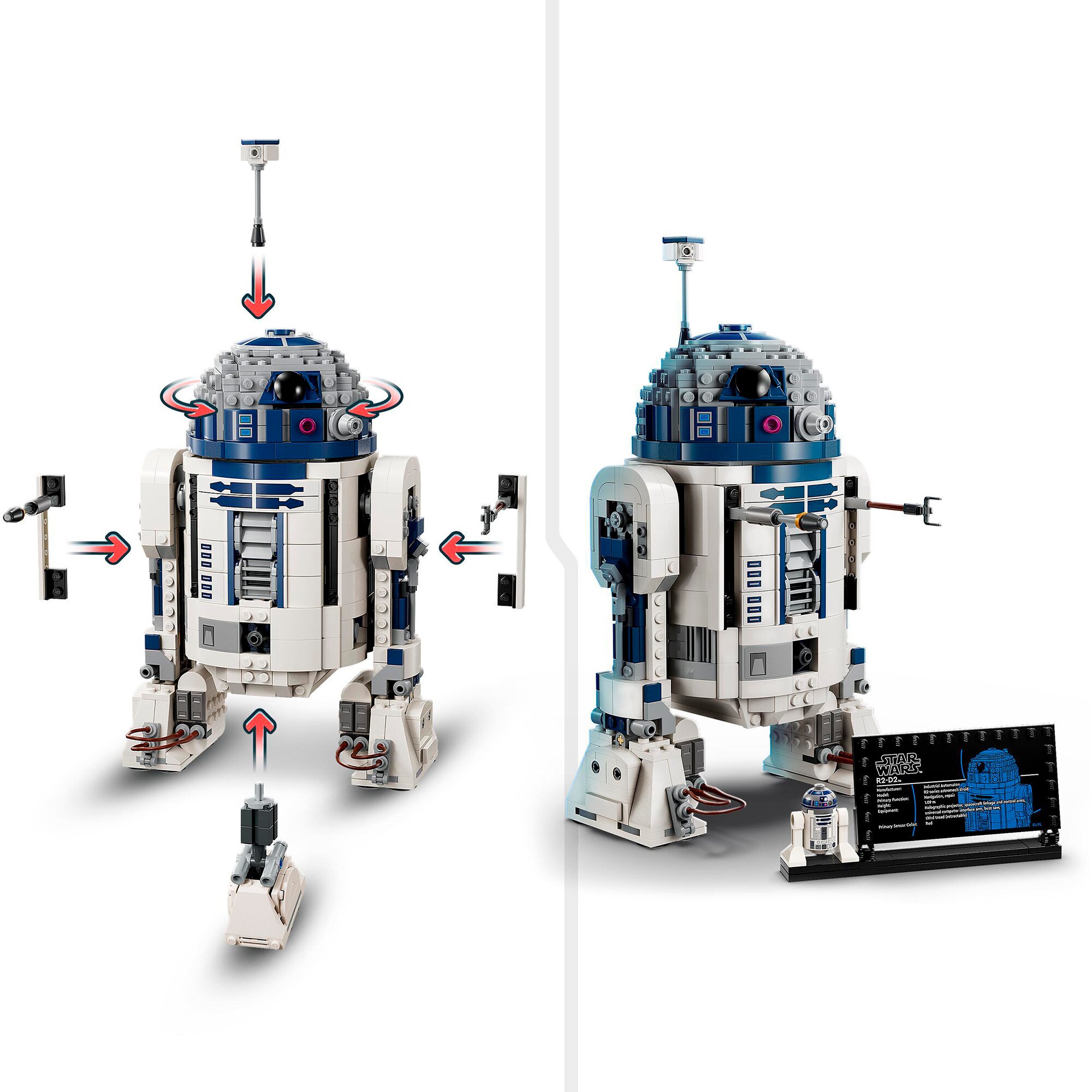 LEGO Konstruktionsspielzeug Star Wars R2-D2