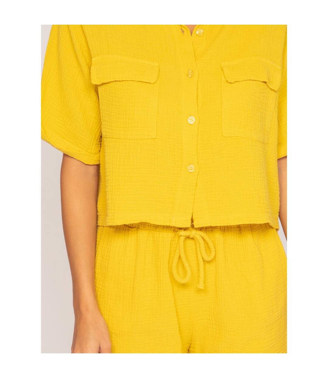 Short fluide en gaze de coton XONEKA - Dona X Lisa