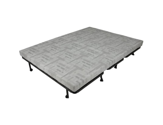 GRUHIER - Banquette bz 2 places joe - tissu terracotta - l143 x p97 x...