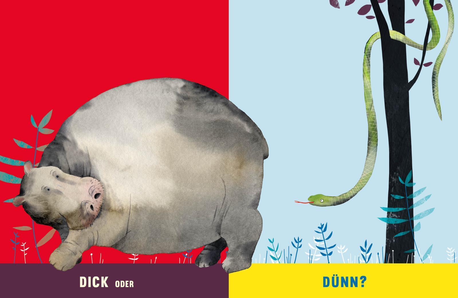 Bist du groß oder klein?