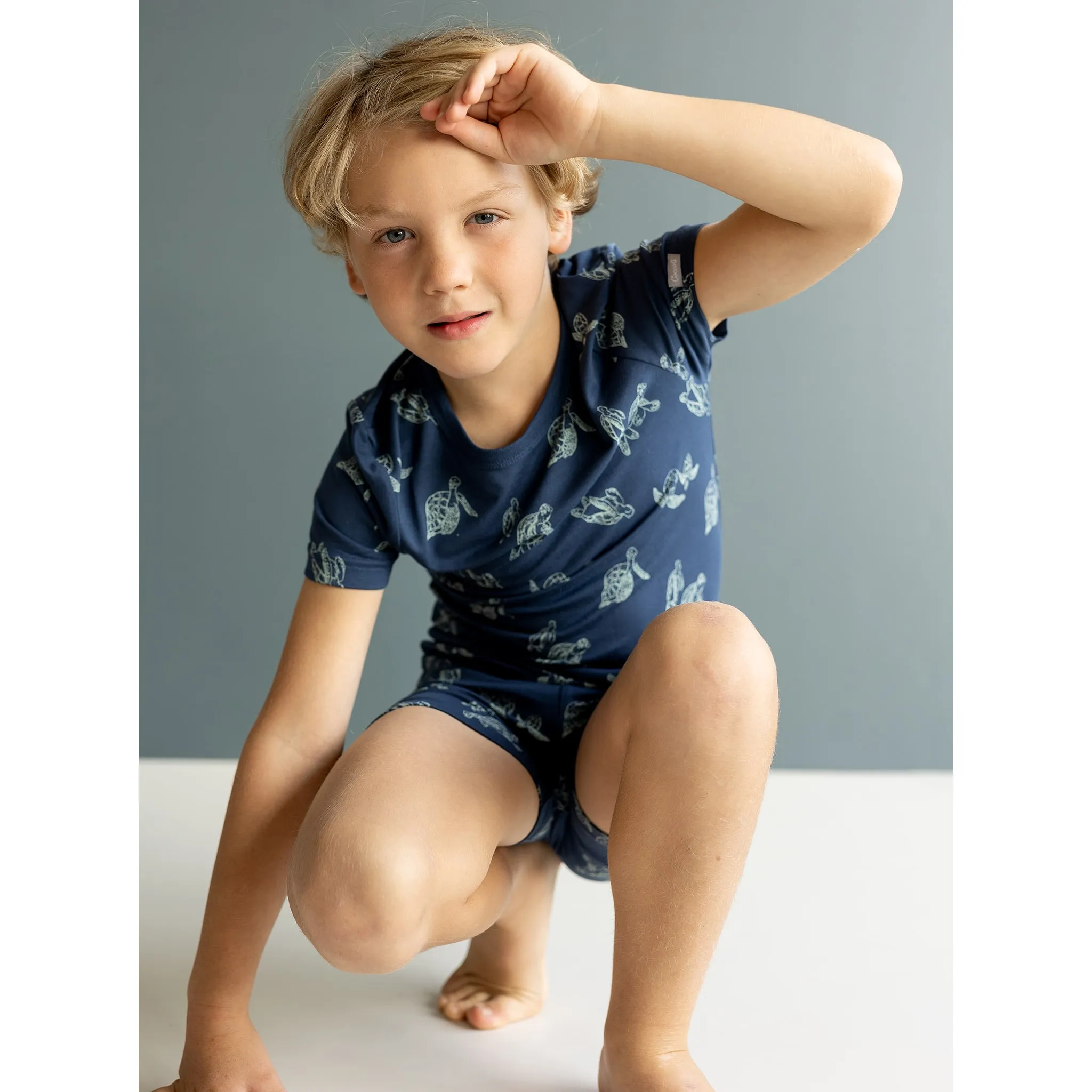 Coccoli Pyjama Court Tortues 2-12ans