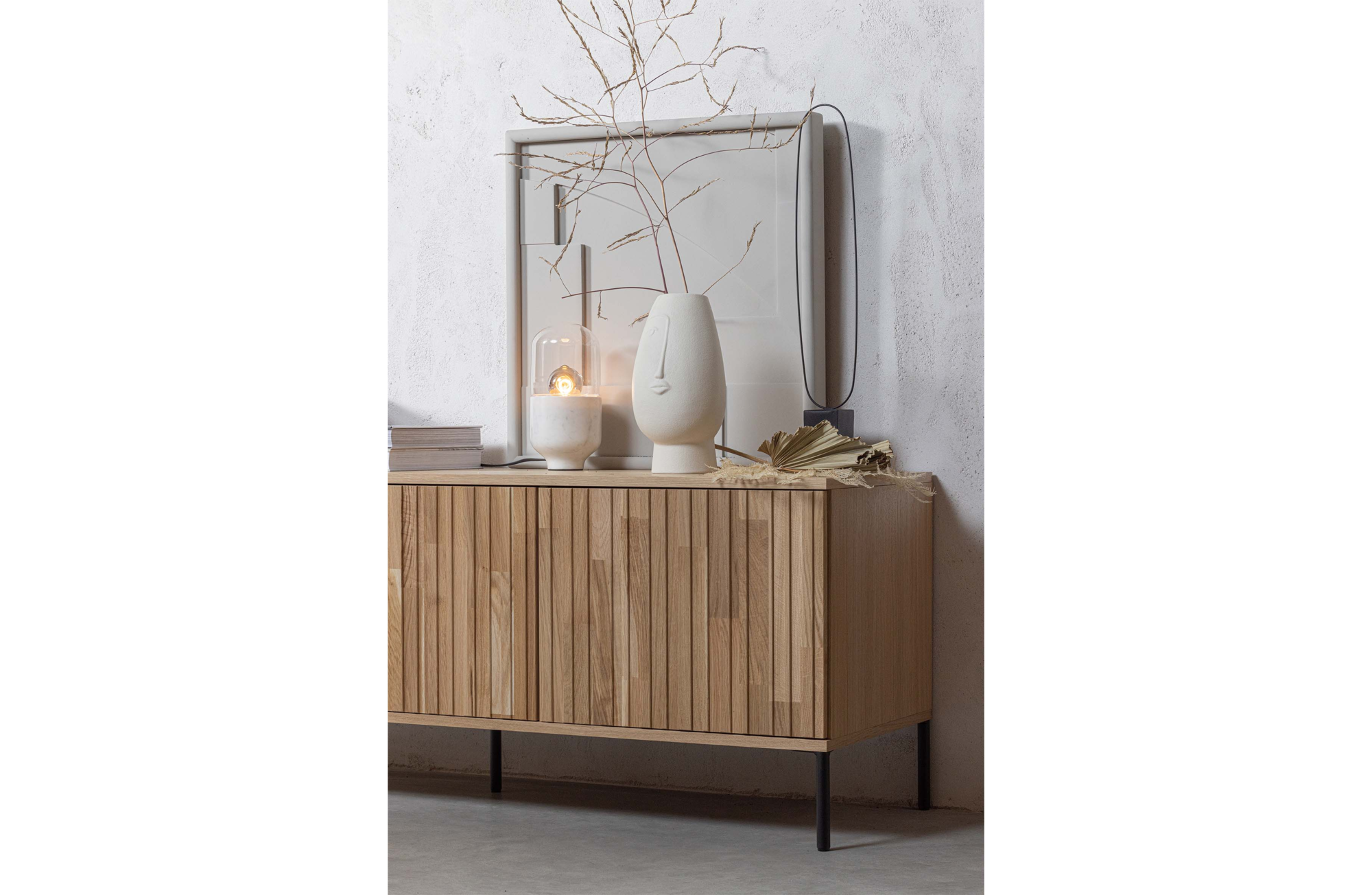 WOOOD Exclusive tv meubel New Gravure - Naturel Tv meubel New Gravure 100 cm - Naturel