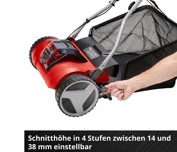 Einhell Akku-Spindelmäher GE-HM 18/38 Li-Solo