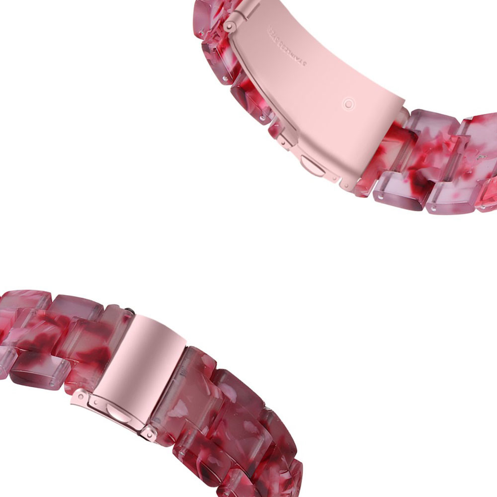 Samsung Galaxy Watch 3 (45mm) Sense Resin Armband (Gelenkumfang: 145-200mm) - Rot