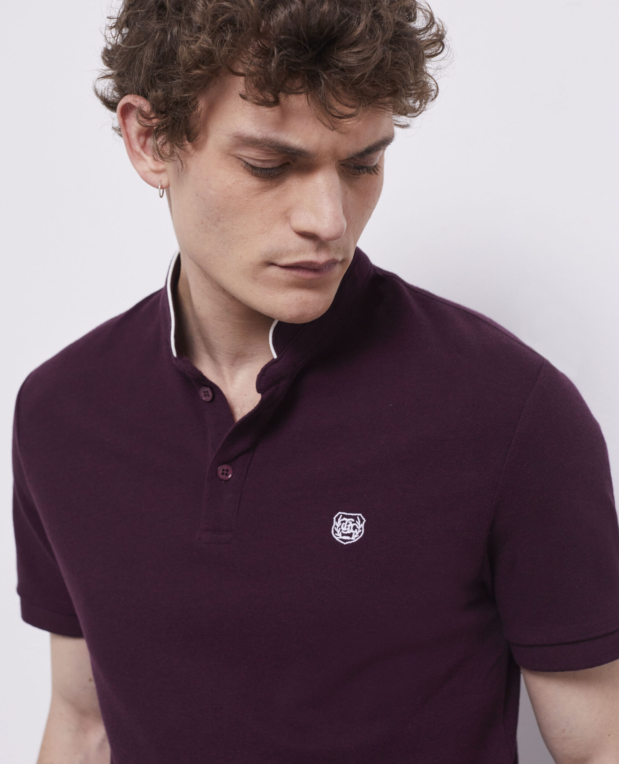 Polo col officier rouge