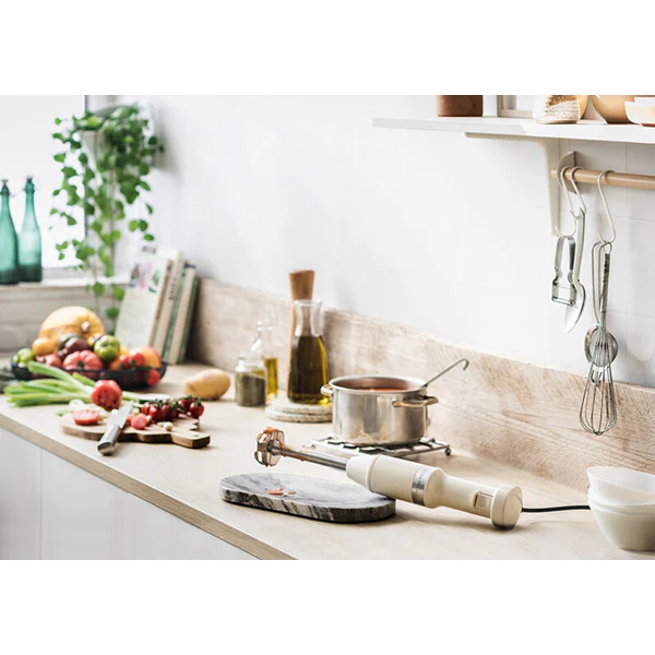 Mixeur plongeant 5 vitesses 180 W crème Kitchenaid 5KHBV83EAC Kitchena