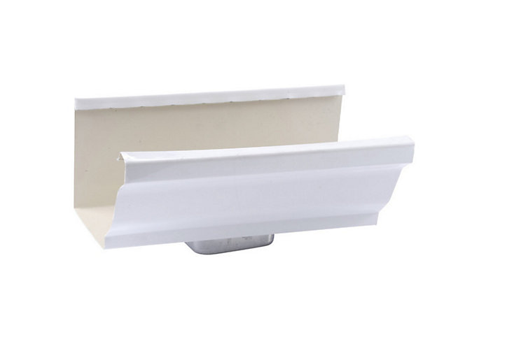 Naissance sortie font blanc aluminium