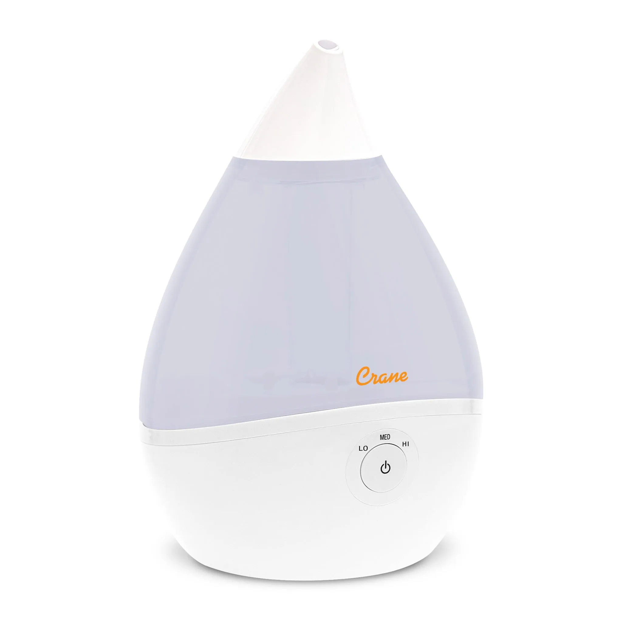 Crane Humidificateur ultrasonique à vapeur froide sans filtre Droplet, 1,89 l (0,5 gal.)