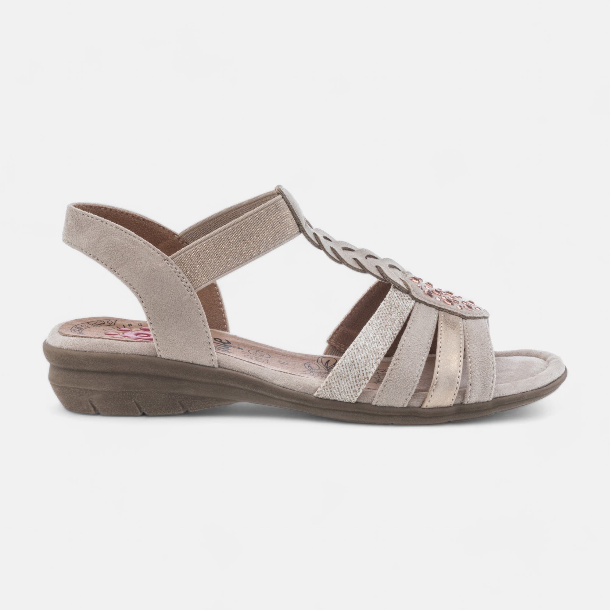 Sandales Femme beige