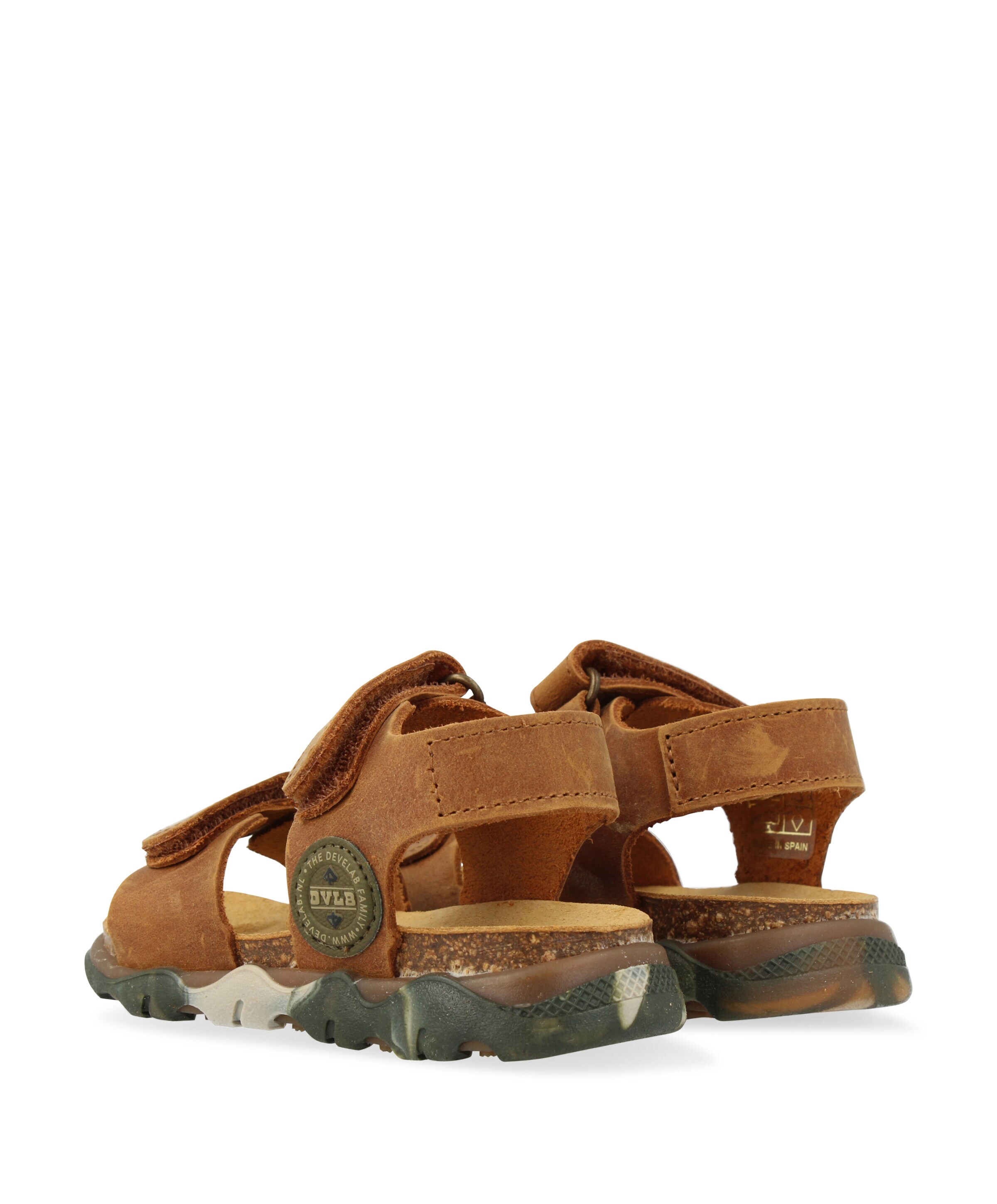 Develab jongens sandalen bruin