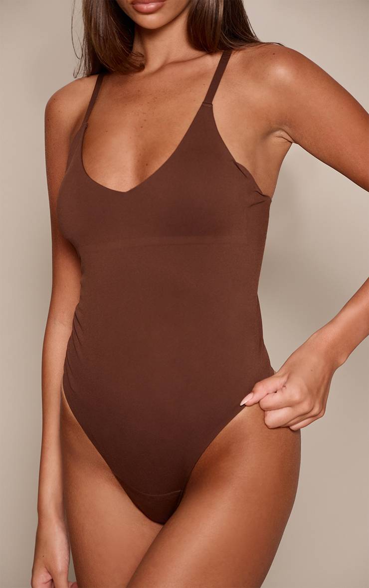 Café Body Sans Coutures À Bretelles