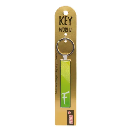 NICI Schlüsselanhänger Key World 'F'