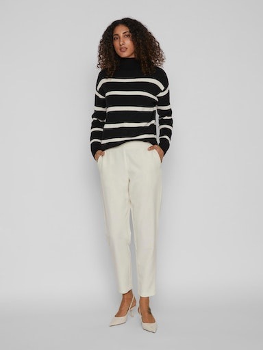 Vila Stehkragenpullover »VIRIL MOCKNECK L/S  KNIT RIB TOP 2- NOOS«