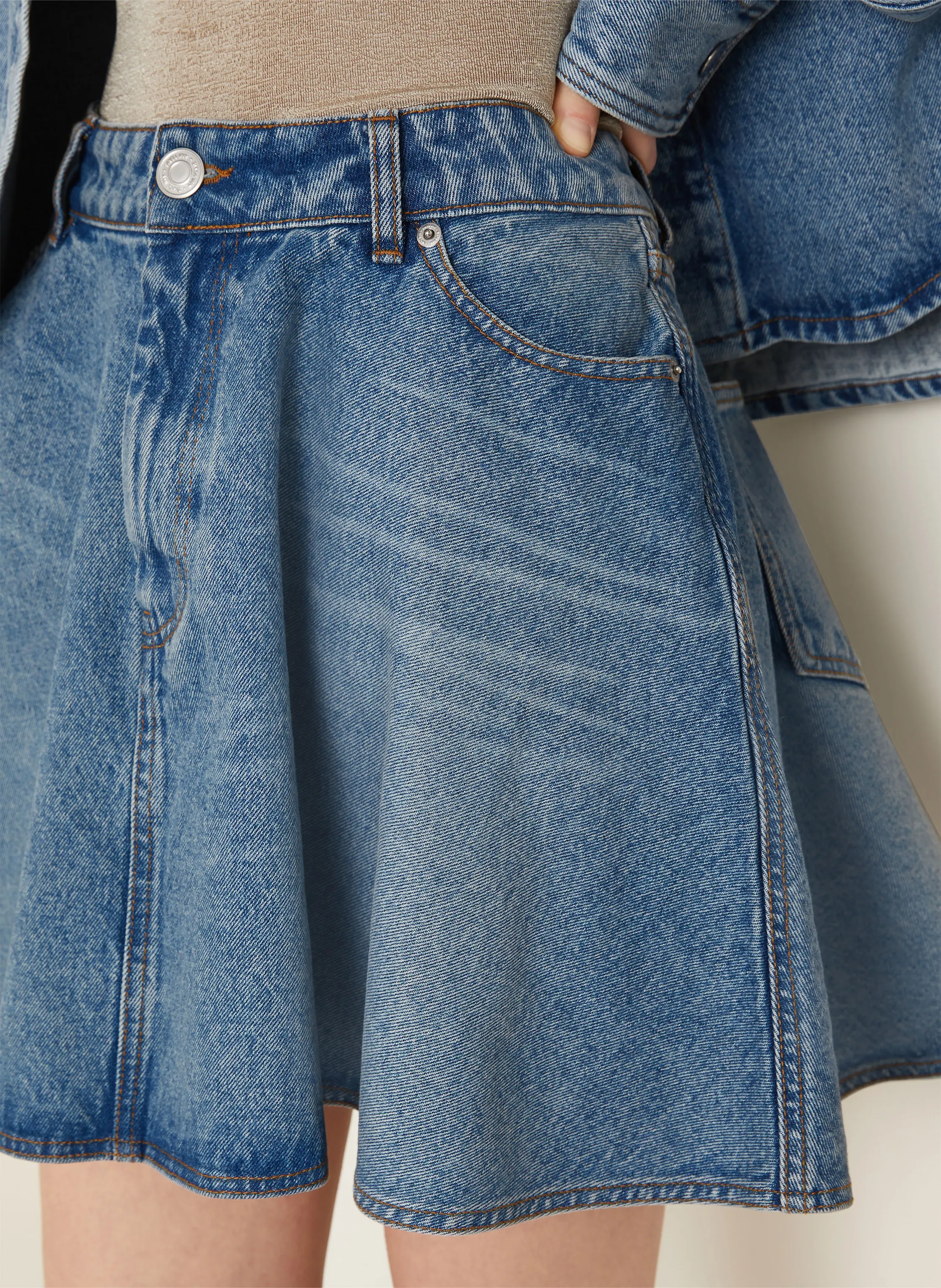 AMI PARIS Jeansrock