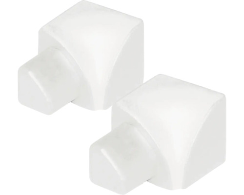 Hoekstuk Dural Durondell DRP 830-YI wit 8 mm