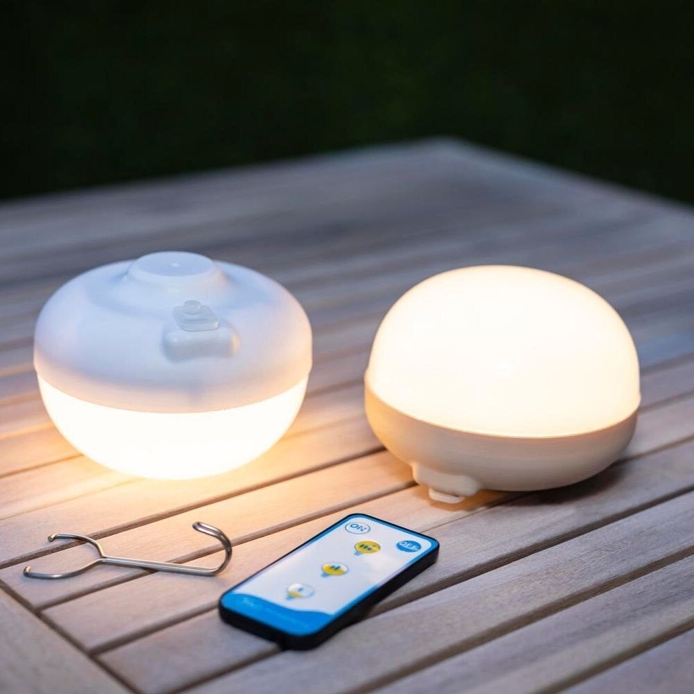LED Batterij Lichtobject Kersenlamp in Wit 9W 900lm IP54
