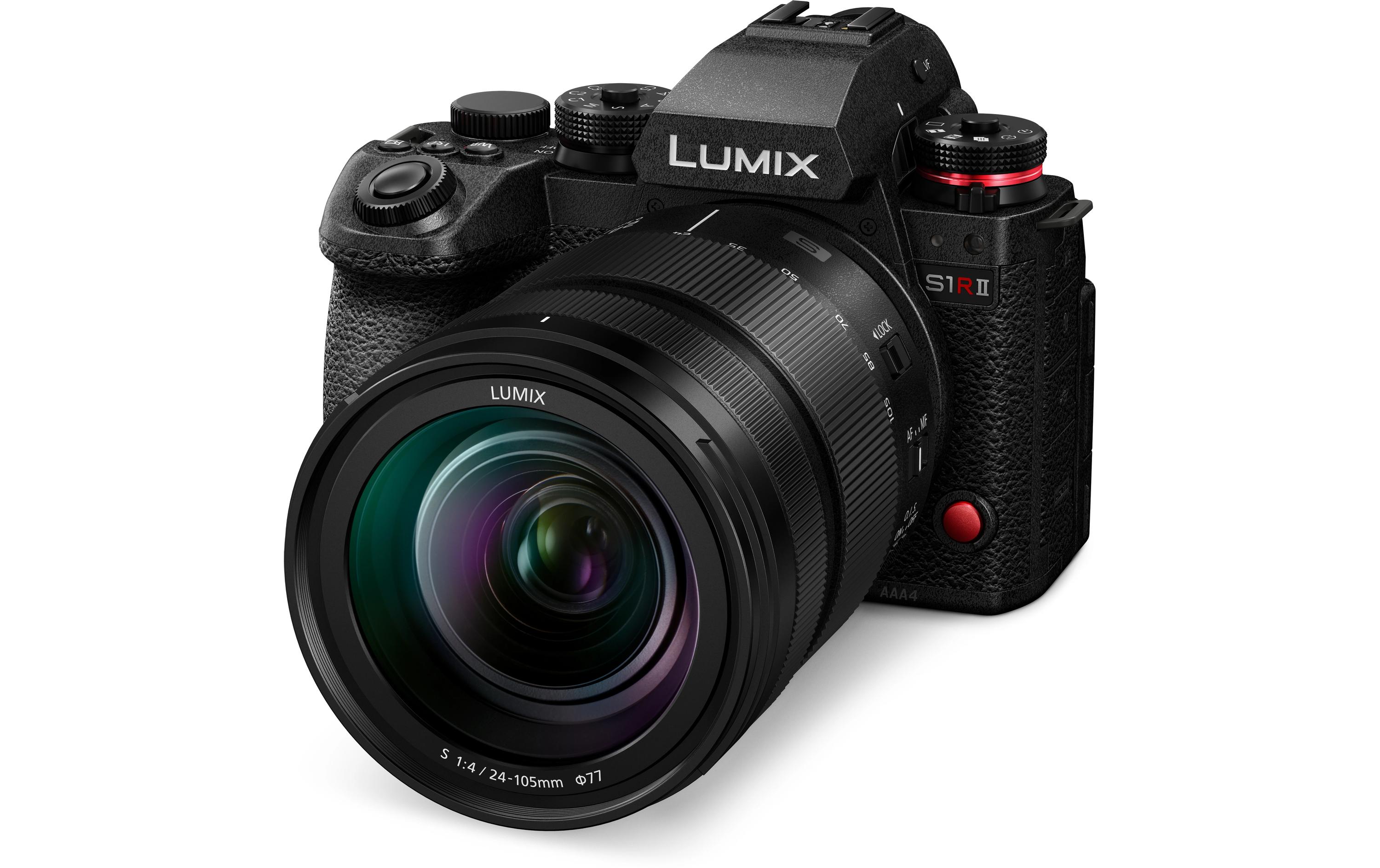 Fotokamera LUMIX S1RII S 24-105 mm<br>Die ultimative Vollformat Hybridkamera mit Objektiv