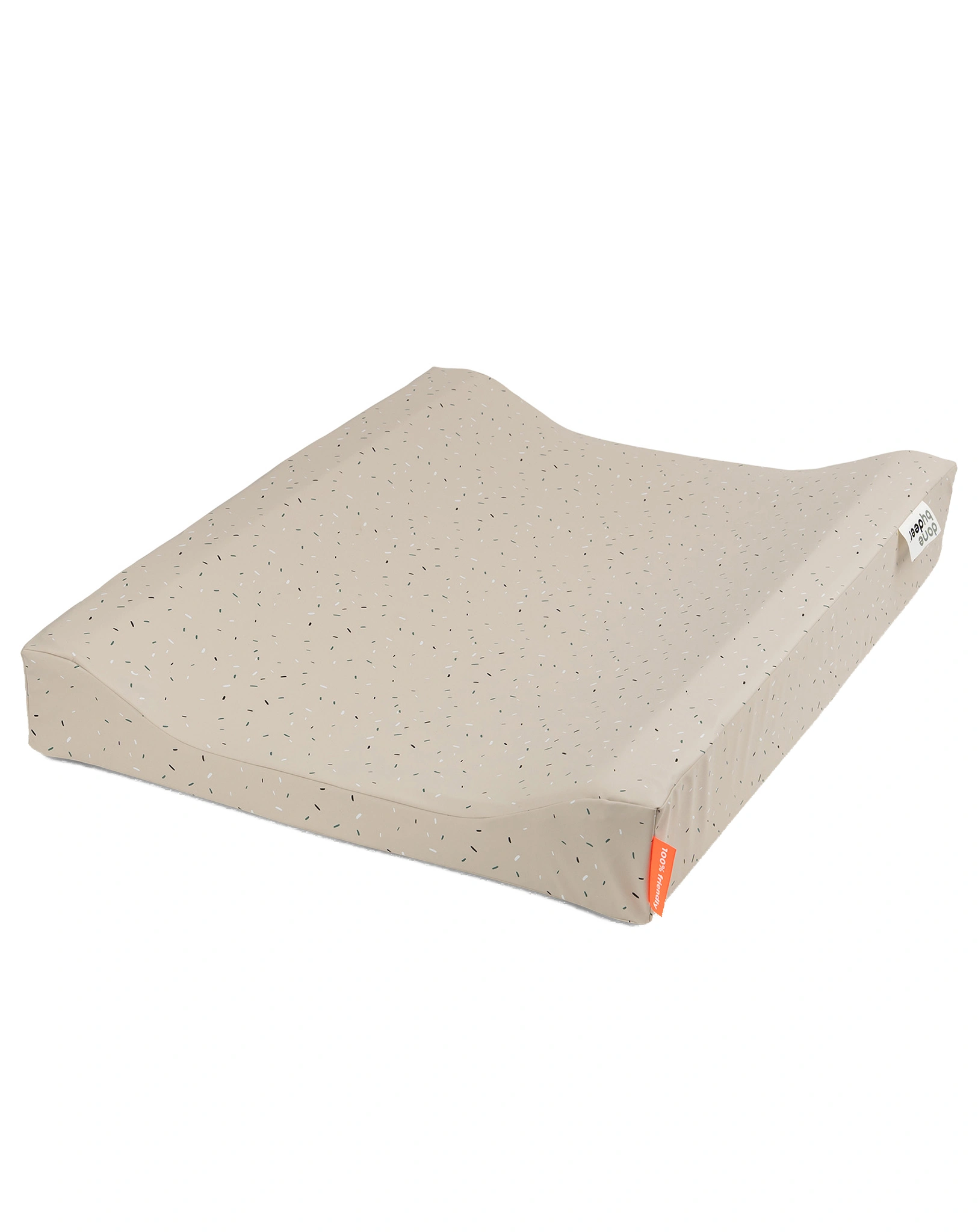 Wickelauflage EASY WIPE - CONFETTI (50x65x10) in sand