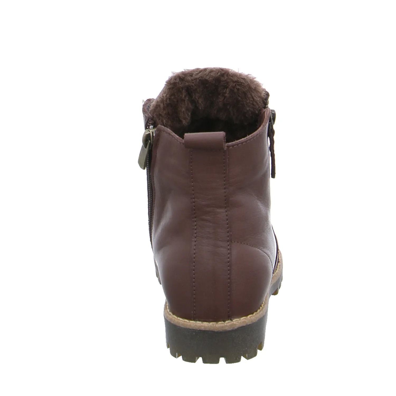 ANDREA CONTI Boot Braun Leder  mit Wechselfussbett