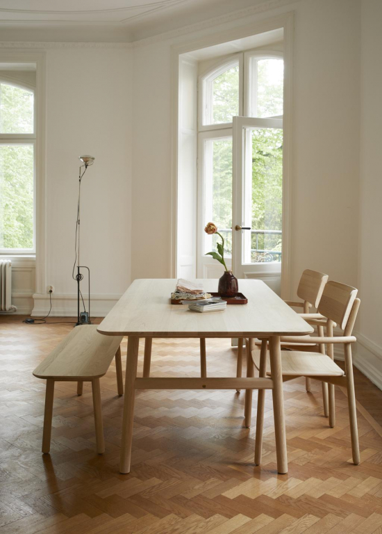 Fritz Hansen Hven eettafel 190x94 No treatment