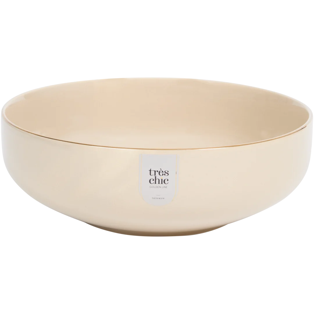 Très Chic saladeschaal Golden Line Diverse varianten