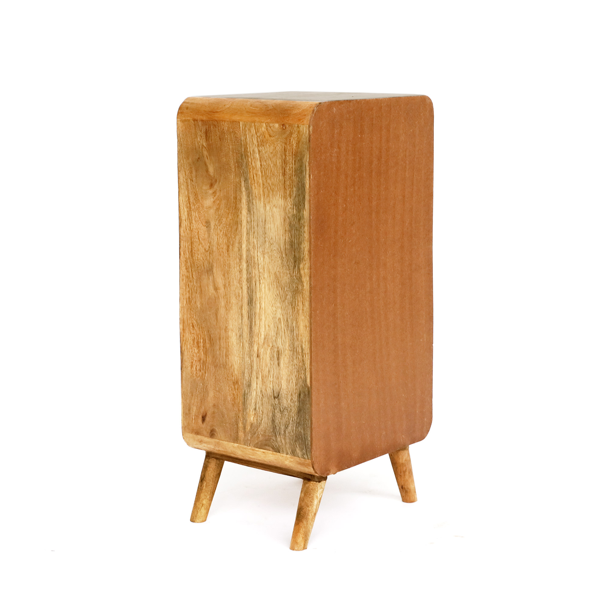 Kommode mit 3 Schubladen, Mangoholz, H 64 cm, B 29 cm, T 25 cm von fischer's lagerhaus