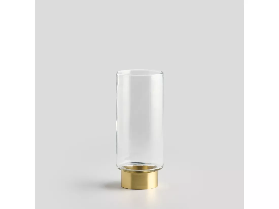 Vase Finn moyennement transparent 28 x 11.5