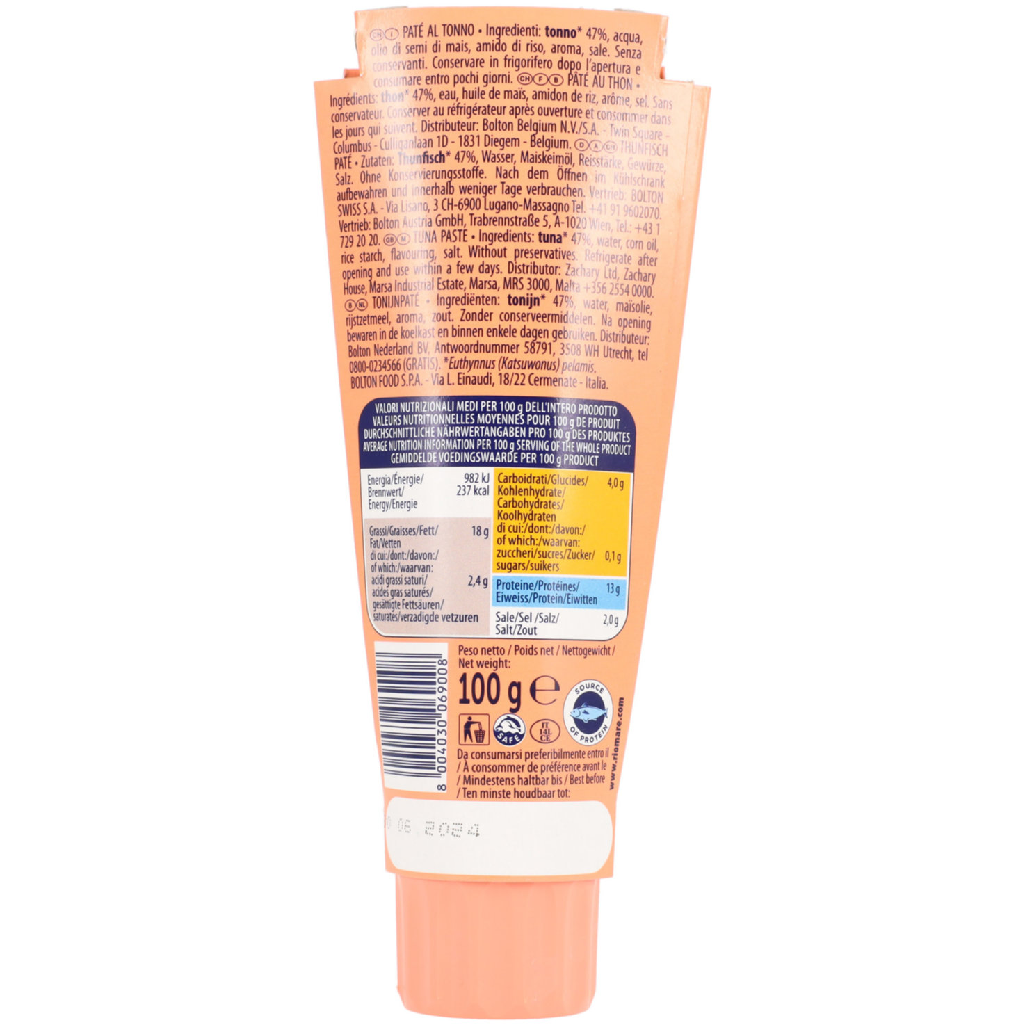 Rio mare Paté Thunfisch Aufstrich