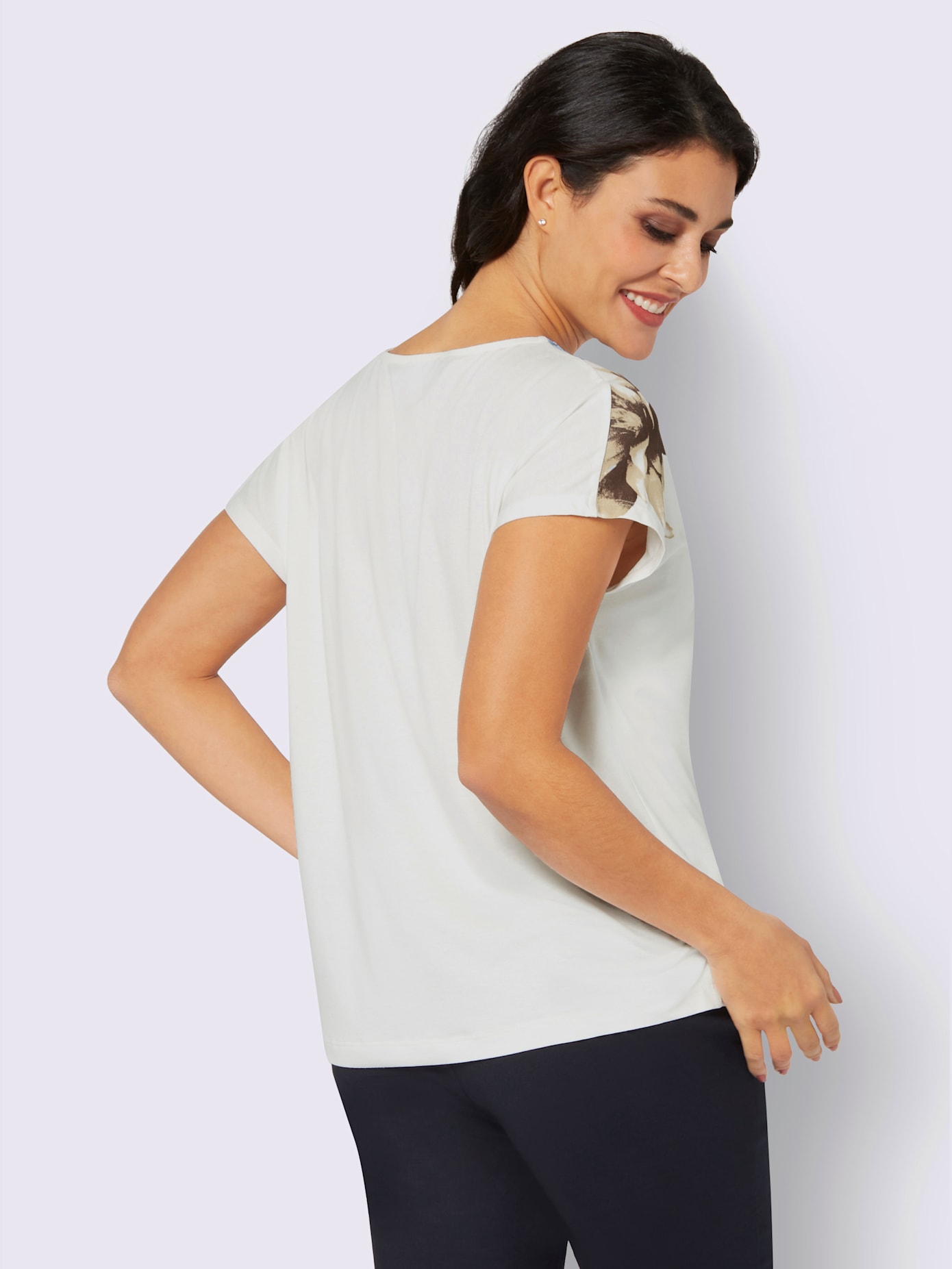 T-shirt imprimé floral