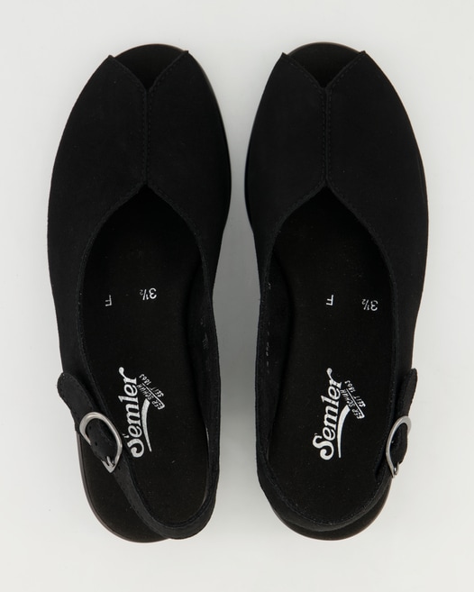 Semler Nora Sandalen in Schwarz