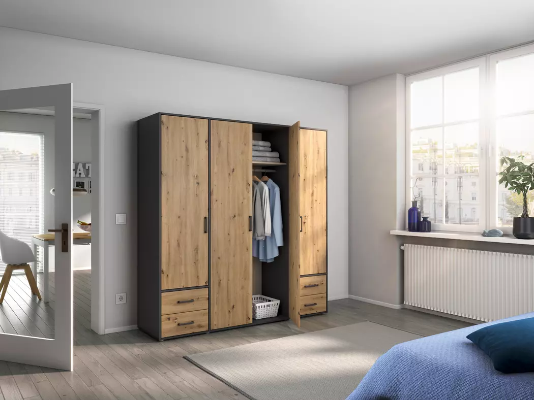 Kleiderschrank Voyager 187 x 194 cm
