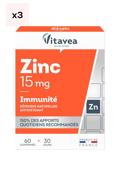 Cure immunité - Zinc - 3 mois