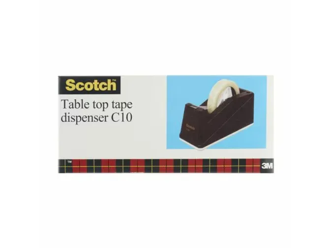 Tapedispenser Scotch® C10 sort bordmodel - ekskl. tape