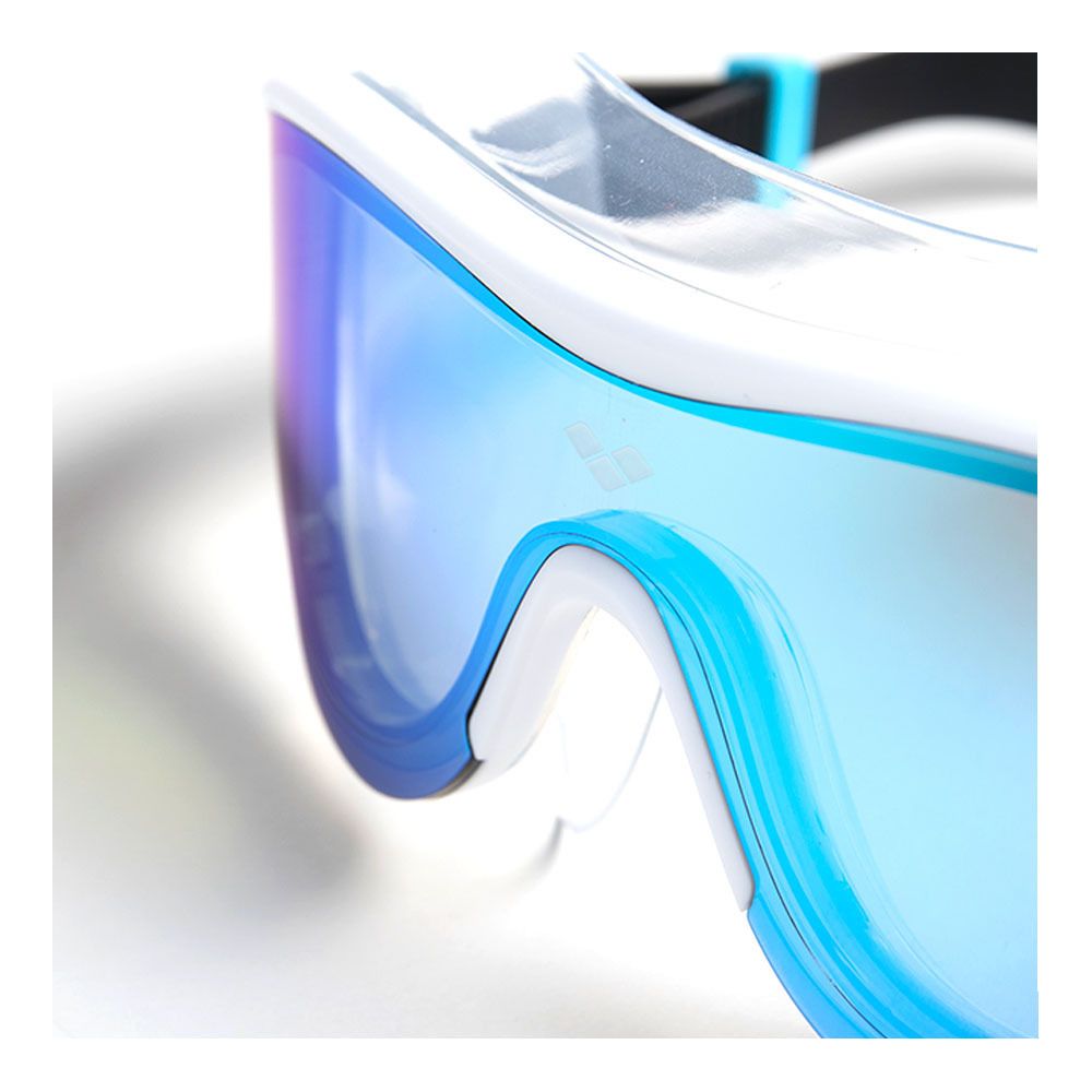 Arena THE ONE MASK MIRROR - Masque de natation blue/white/black
