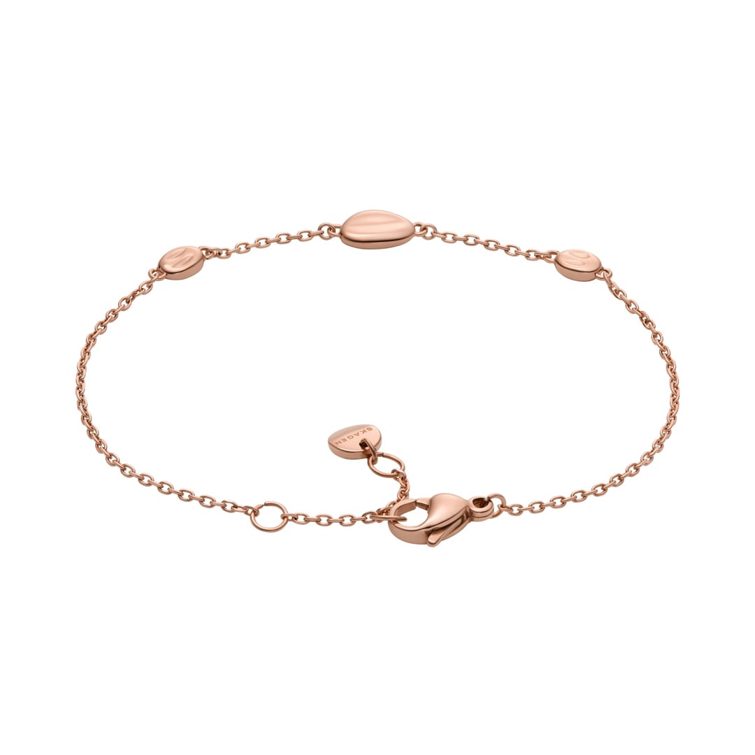 Skagen Armband Anja Pebble Rosé vergoldet