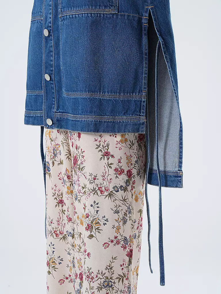CLOSED Jeansbluse blau