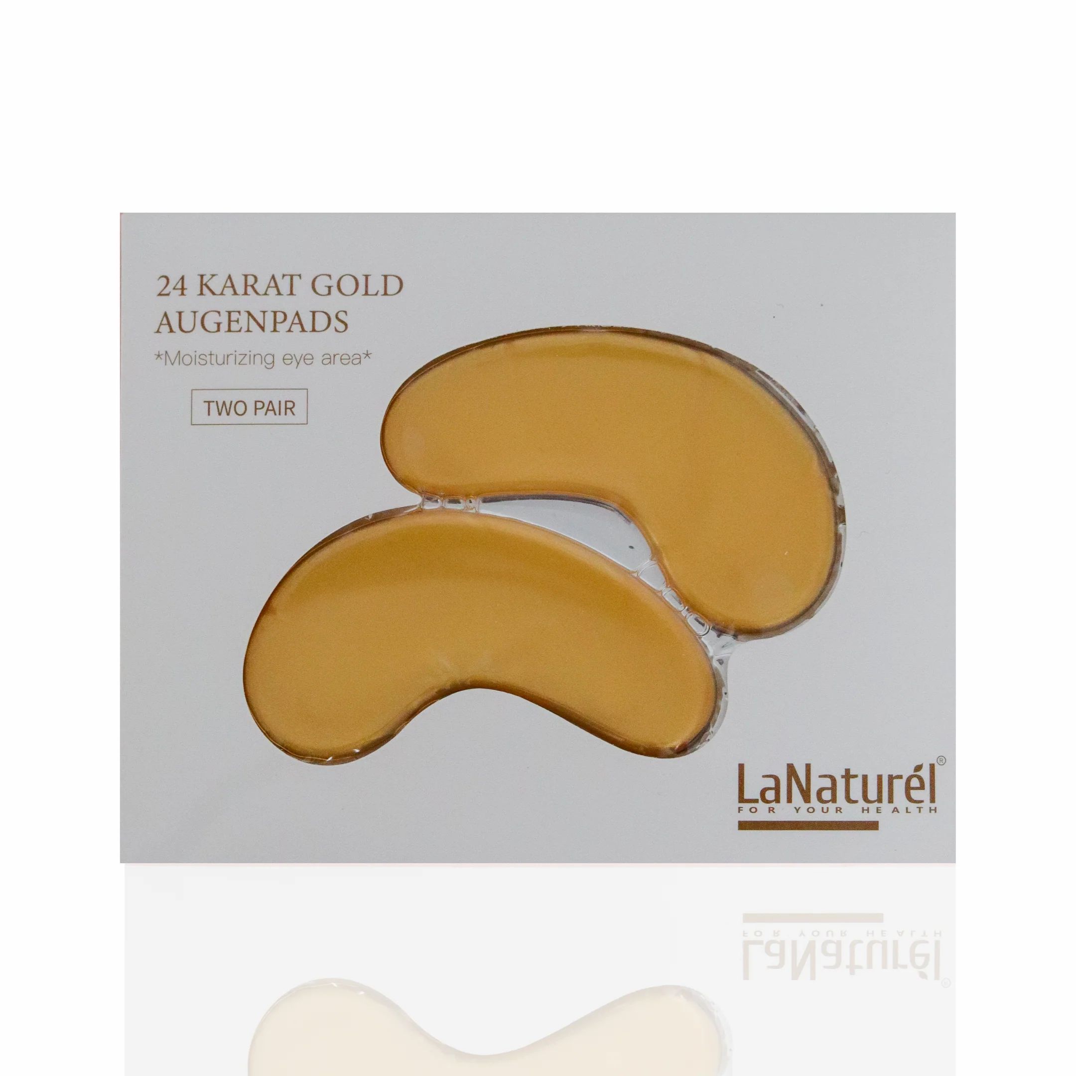 LANATURÉL 24K GOLD AUGENPADS (2 PAAR)