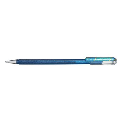Pentel - Roller encre metallique pailletée - 1 mm - bleu/vert