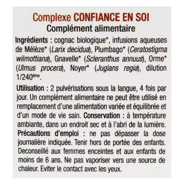 Spray Ladrome Floral Elixirs Confidence Complex 20ml