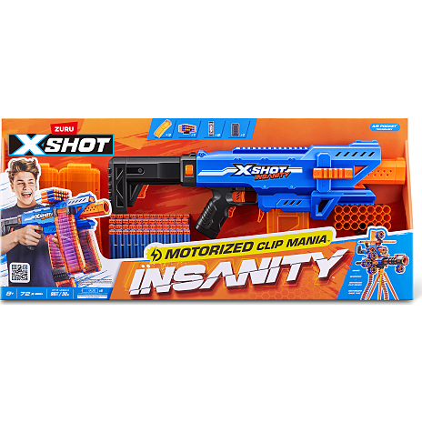 X-shot Insanity motoriseret blaster