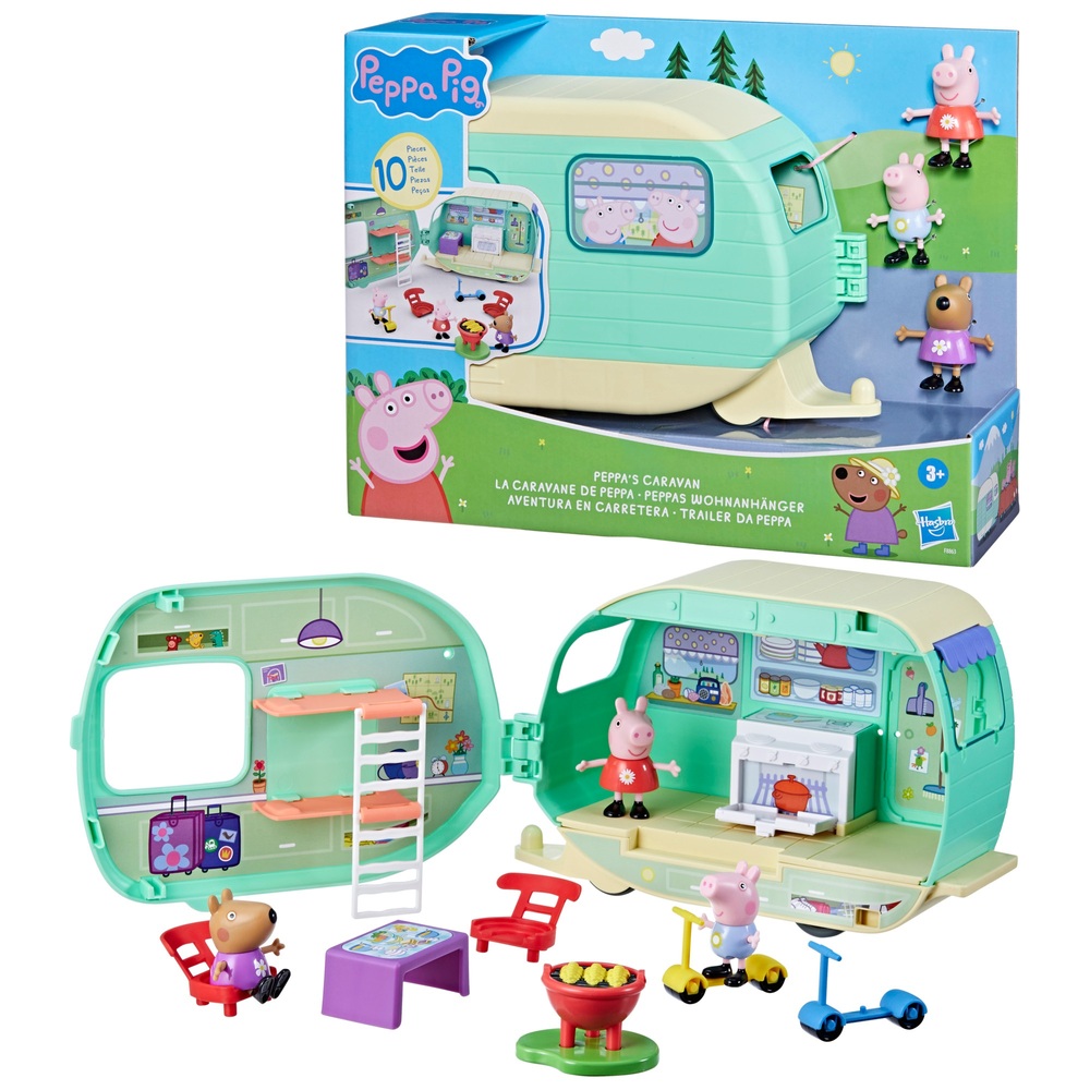 Peppa Pig und Peppas Wohnwagen