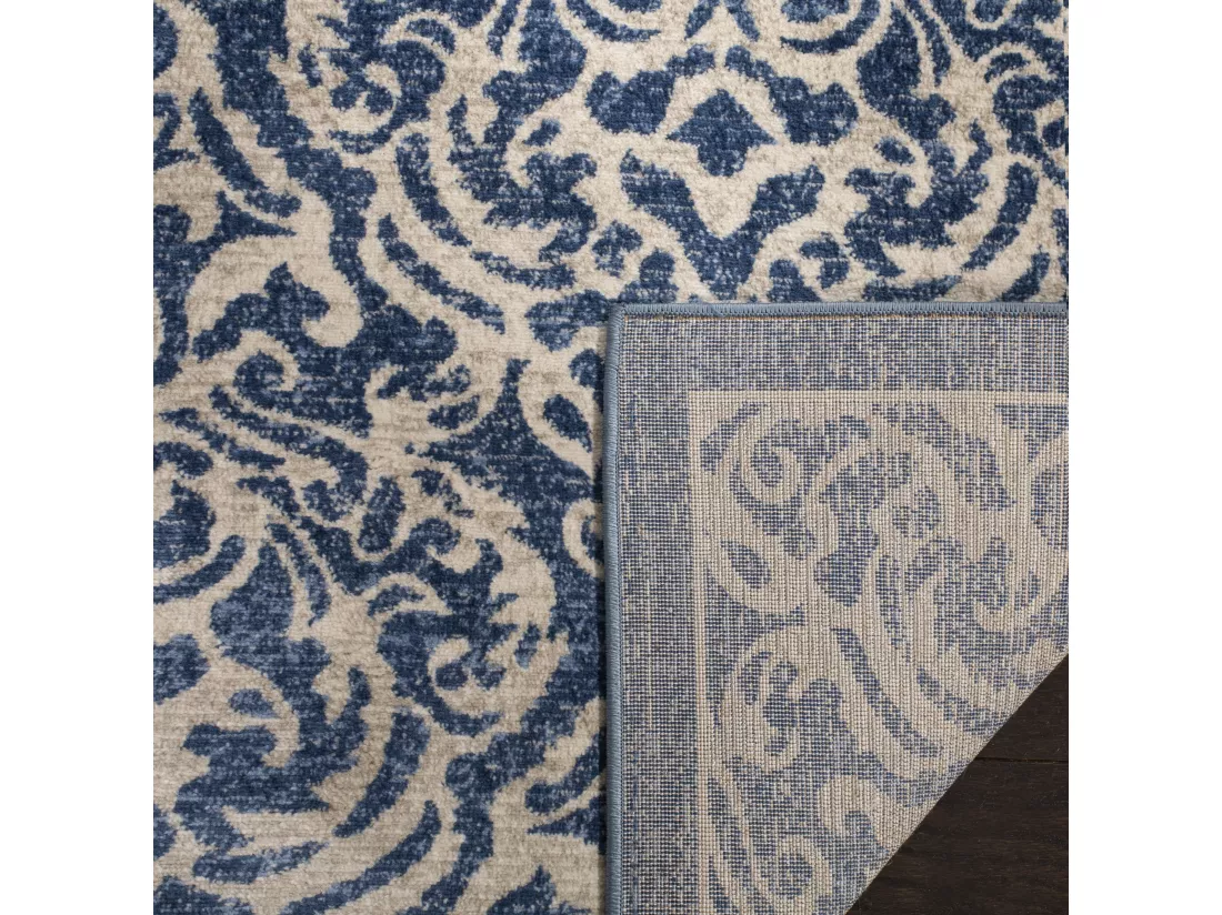 Tapis Navy & Creme 201 X 201 cm - Ophelia