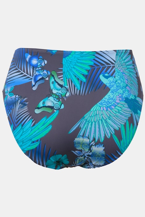 Tankini, Papageien, Softcups, Träger verstellbar, recycelt