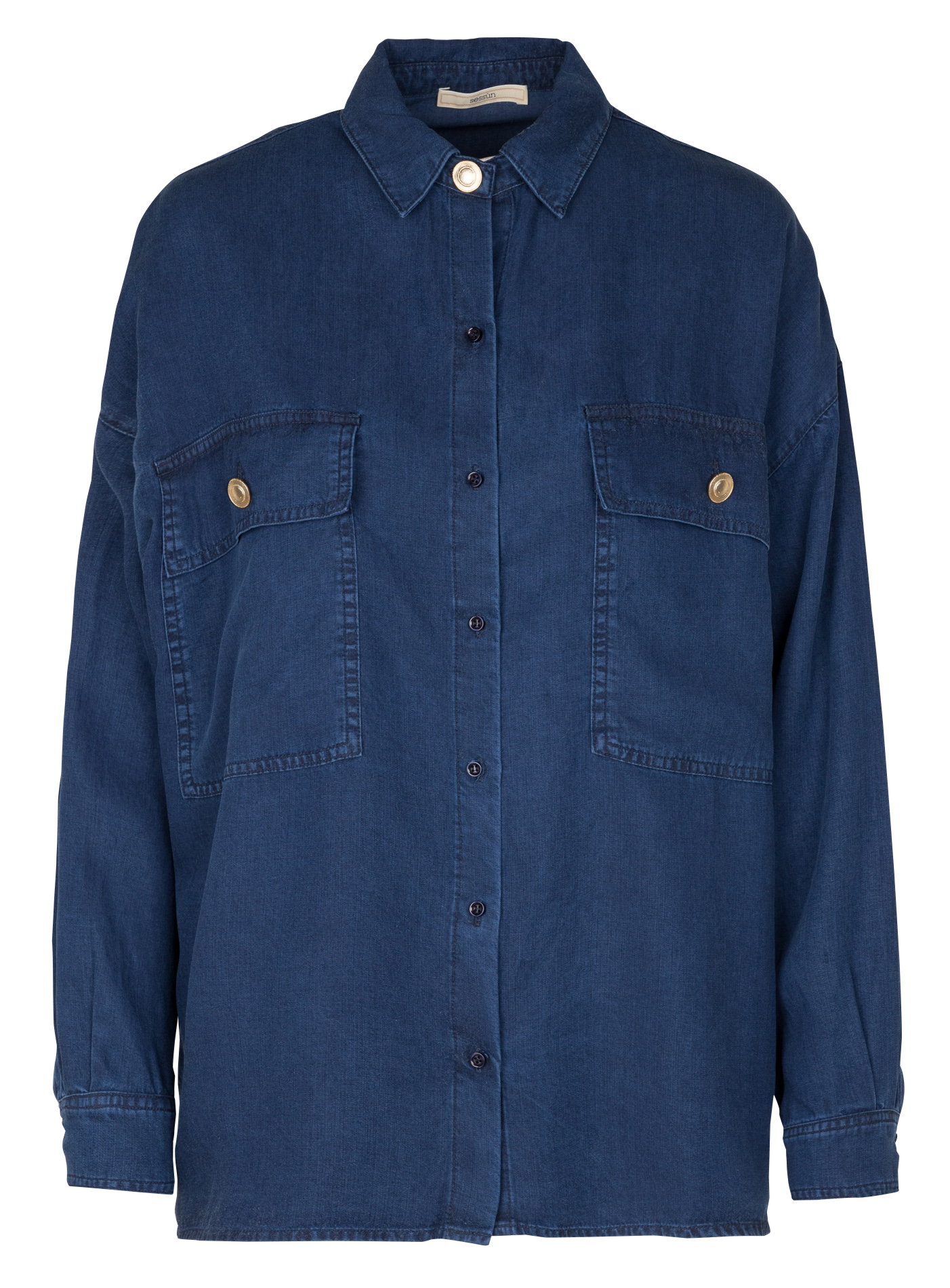 JAYNIM - Chemise droite | Bleu