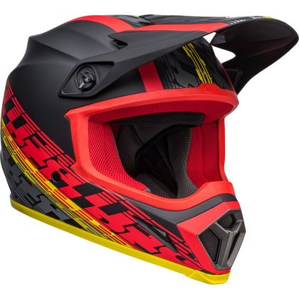 Casque cross Bell MX-9 MIPS OFFSET 2023 - Noir / Rouge