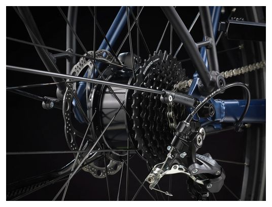 Vélo de Ville Électrique Trek FX  2 Shimano Altus 9V 250 Wh 700 mm Bleu Mulsanne