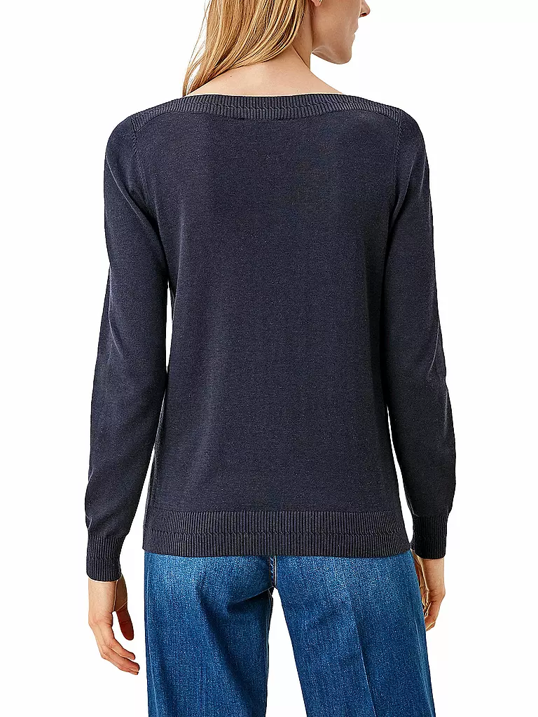 S.OLIVER Pullover  blau