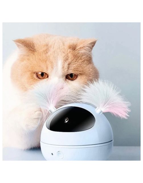 Mpets Interactief Speelgoed Polaris - Kattenspeelgoed - 10x10x9 cm Wit Interactief